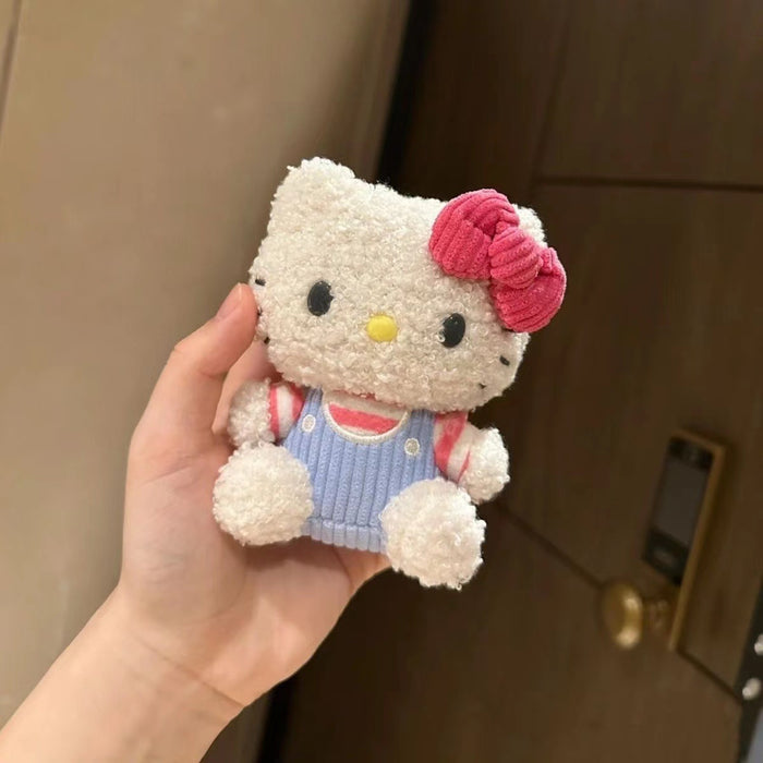 Wholesale Curly-Haired Doll Retro Plush Bag Pendant  Keychains