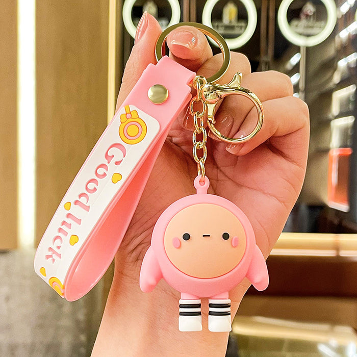 Wholesale PVC Cartoon Doll Keychain JDC-KC-Benxin012