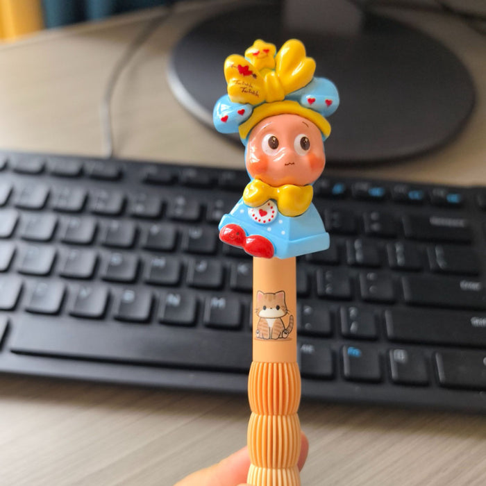 Wholesale Creative Monster Soft Grip Star Character Gel Pen 0. 5mm Cute Trendy Writing Tool