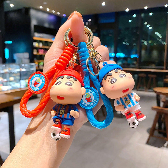 Wholesale Cartoon Glue Doll Keychain JDC-KC-Gongz046