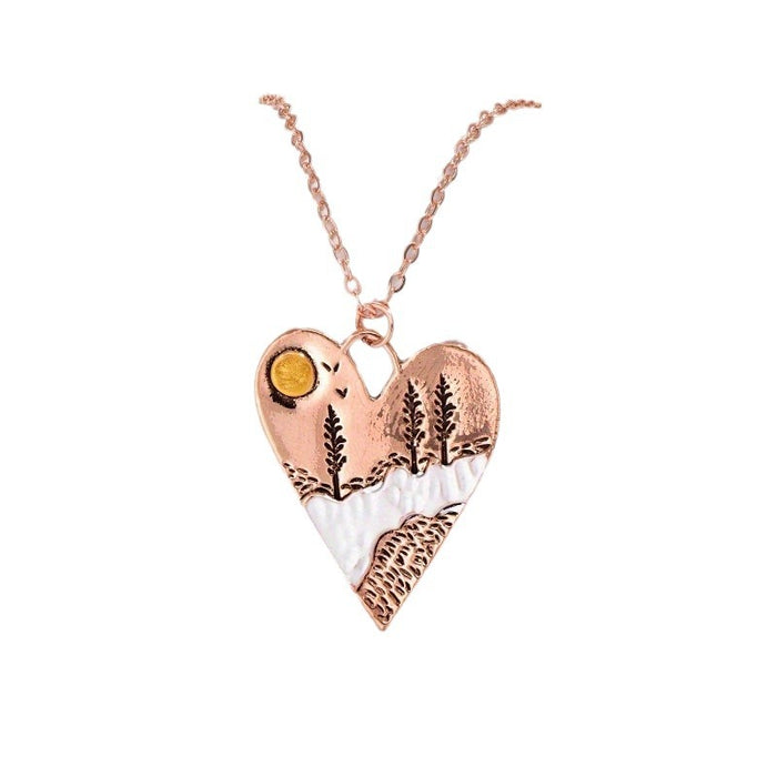 Wholesale Vintage necklace pendant, women's jewelry necklace, women's versatile, high-end and caring necklace