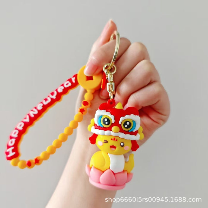 Wholesale  Snake Keychain Cartoon Cute Small Pendant