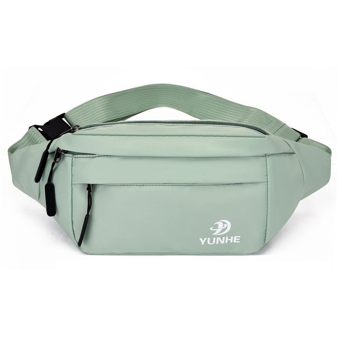 Wholesale Sports Waist Bag Casual Canvas Shoulder Crossbody Bag Outdoor Waterproof Chest Bag