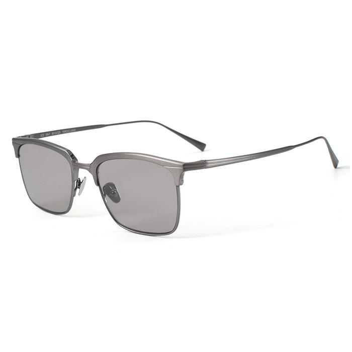 Wholesale New travel sunglasses with stylish and versatile frames, UV resistant sunglasses for men, outdoor sun protection