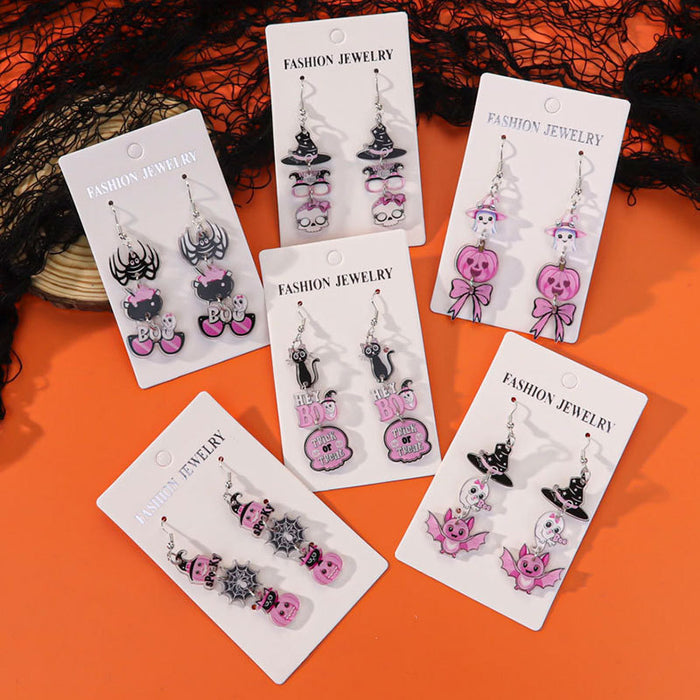 Wholesale  Civet Cat Ghost Earrings Acrylic Earrings