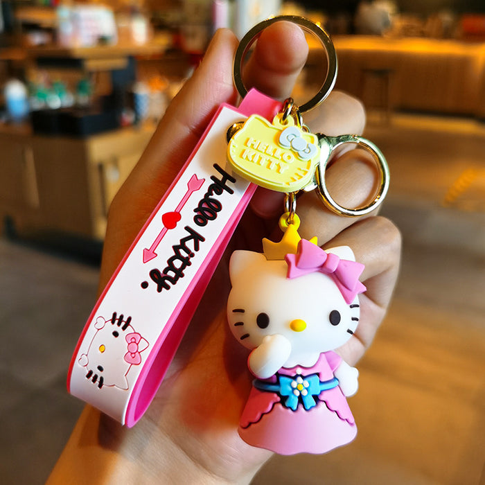 Wholesale Cartoon Doll 3D Rubber Keychain JDC-KC-Tingm083