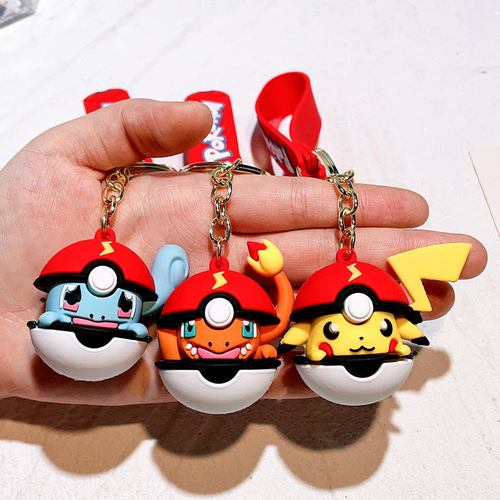 Wholesale PVC Cartoon Doll Keychain JDC-KC-Qiwei017