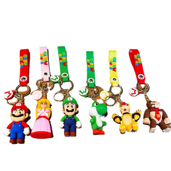 Wholesale Cartoon Doll Rubber Keychain JDC-KC-Tingm026