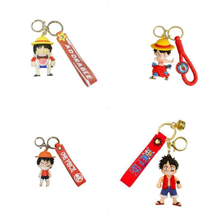 Wholesale Silicone Cartoon Doll Keychain JDC-KC-MingT230