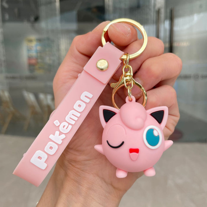 Wholesale Keychain cartoon pendant keychain couple gift