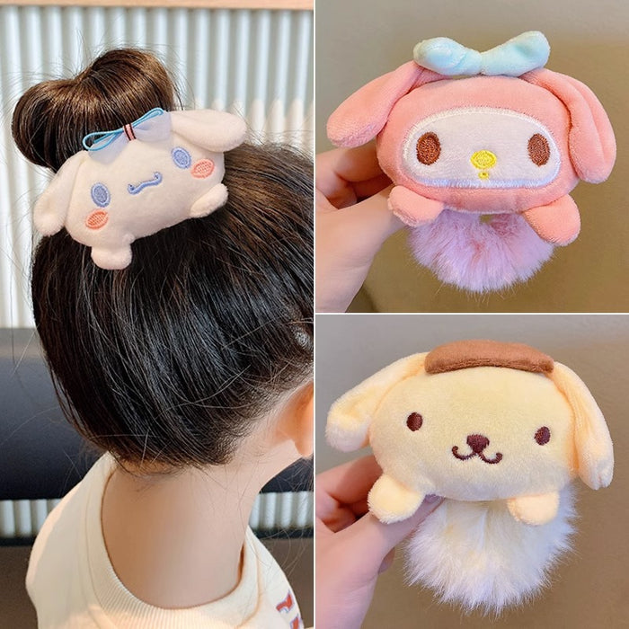 Wholesale Plush Hair Bands for Girls Hair Ropes Children's Headwear JDC-HS-DF006