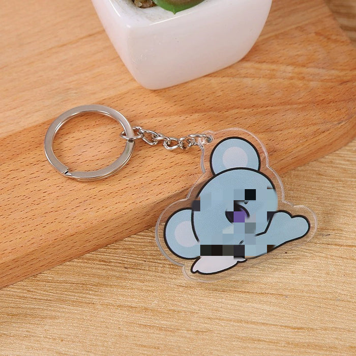 Wholesale Cartoon Acrylic Keychain JDC-KC-YunDuan002