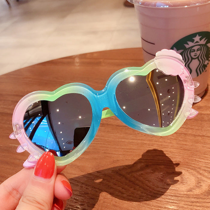 Wholesale Children' s sunglasses girls cute cartoon kids sunglasses boys trendy baby sunglasses sun visor