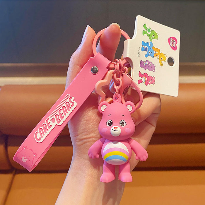 Wholesale Care Bears 3D Resin Keychain JDC-KC-NiuG001