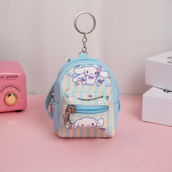 Wholesale Leather coin purse student portable mini key bag cartoon cute