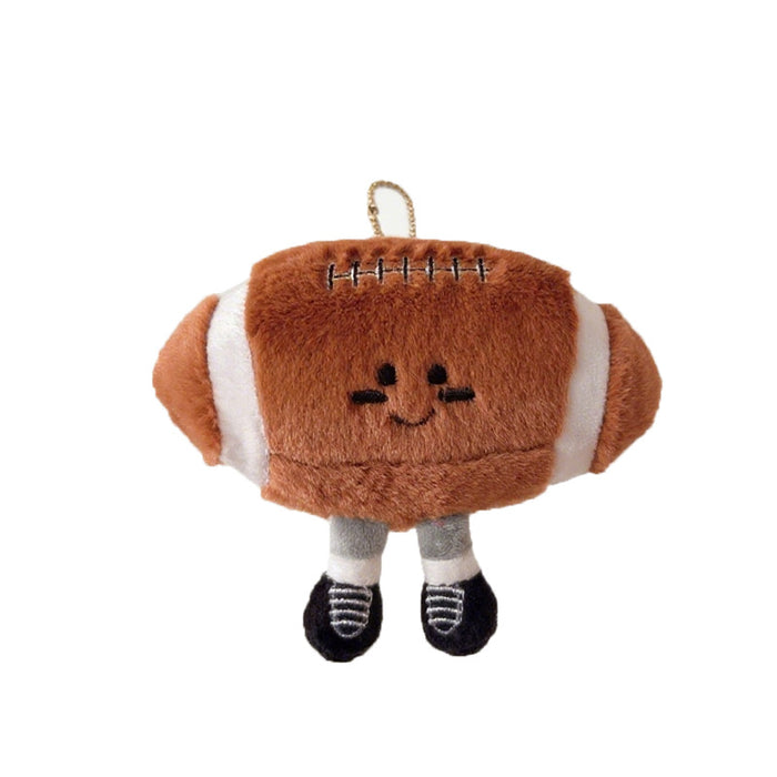 Wholesale  Rugby Plush Pendant Doll Gift Cartoon Keychain Plush Toy