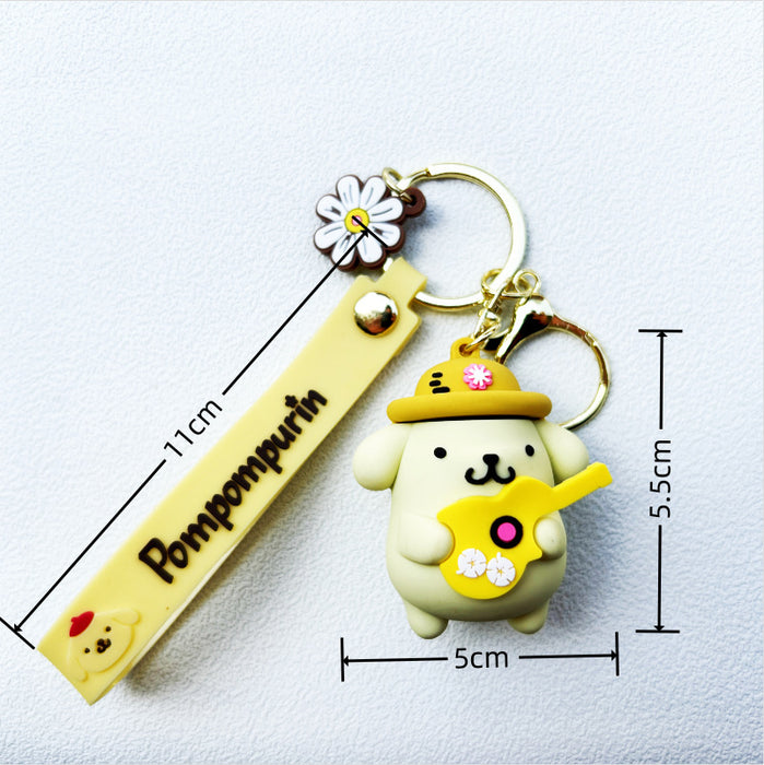 Wholesale PVC Cartoon Doll Keychain JDC-KC-ChuC055