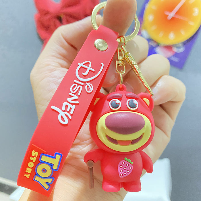 Wholesale PVC Cartoon Doll Keychain JDC-KC-WuYi233