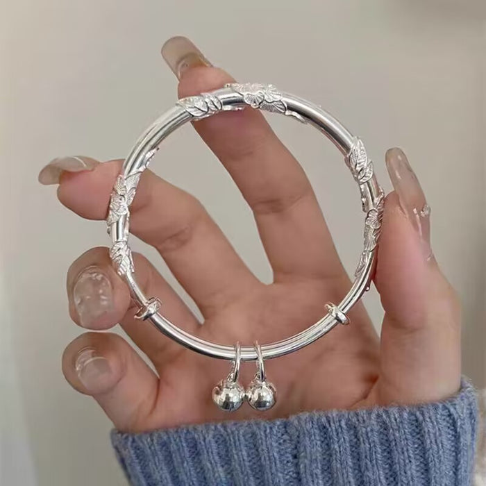 Wholesale Silver Bracelet Women's Solid Silver Bracelet Bracelet