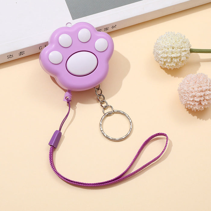 Wholesale Multifunctional Plastic Cat Paw Bluetooth Keychain JDC-KC-ZY048