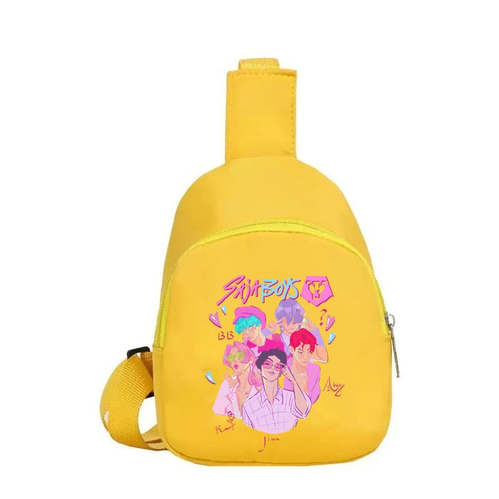 Wholesale   kpop Cute Anime Cartoon Print Shoulder Bags