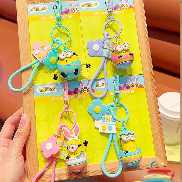 Wholesale Cute Cartoon Three-dimensional Resin Keychain JDC-KC-NiuG002