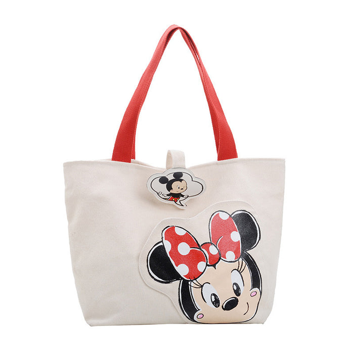 Wholesale Cartoon Printed Canvas Handbag  JDC-HB-YuanDuo028