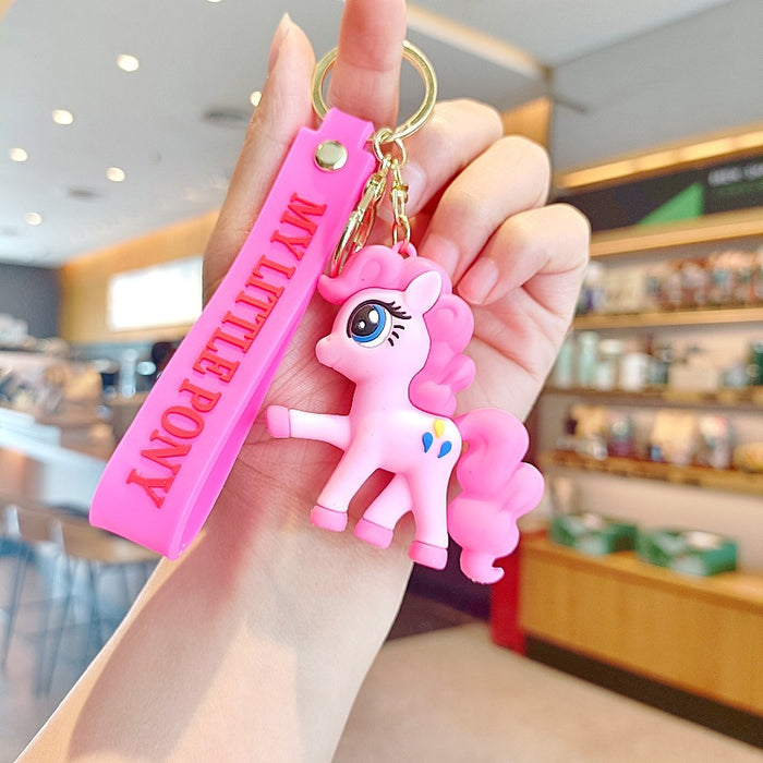 Wholesale Cartoon Doll Silicone Keychain JDC-KC-MingT264