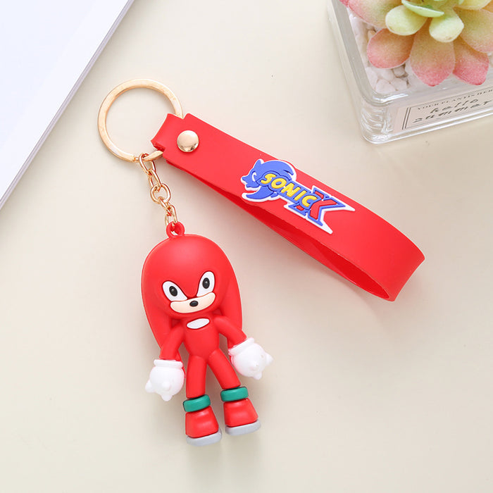 Wholesale Cute Cartoon Soft Rubber Doll Keychain JDC-KC-BoYue004