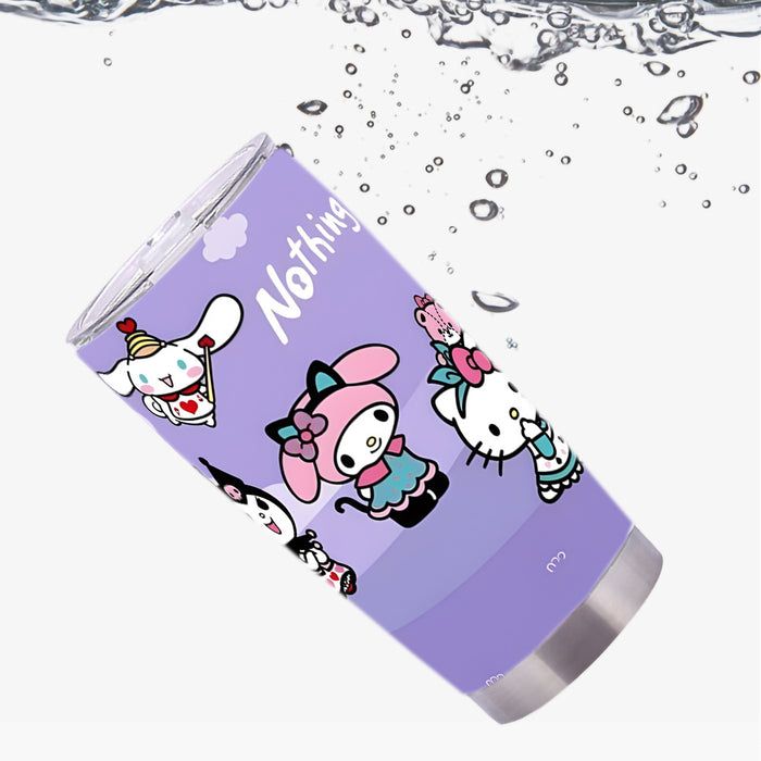 Wholesale 20oz Cartoon Print Portable Thermos Mug - Design by Your Own Image