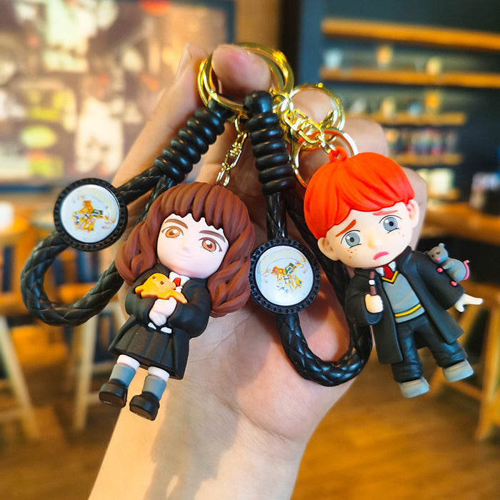 Wholesale Cartoon 3D Doll Rubber Keychain JDC-KC-Tingm048