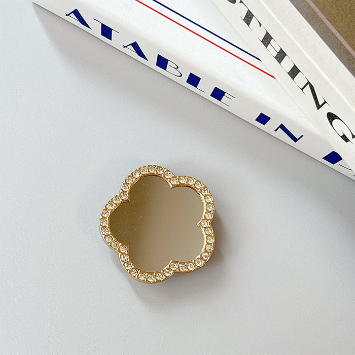 Wholesale Cat Claw Phone Stand with Glass Heart Mirror