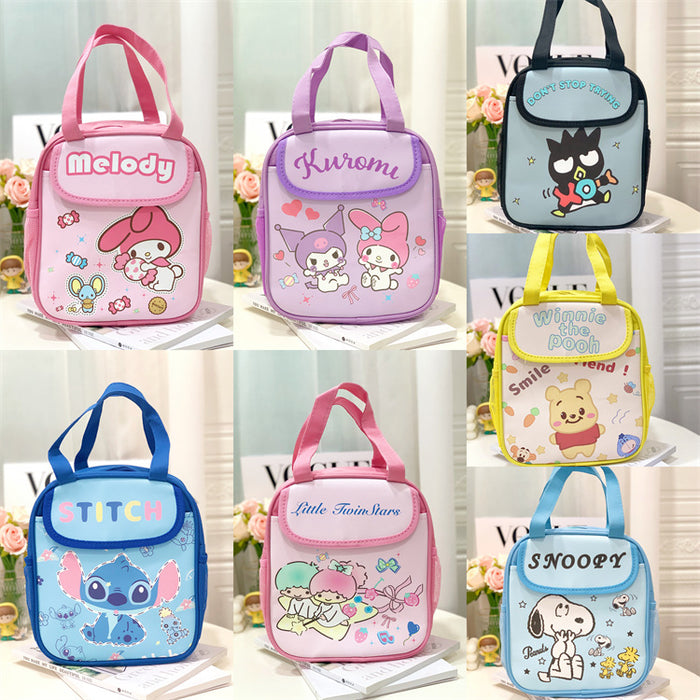 Wholesale Large Capacity Cartoon Canvas Portable Lunch Bag (S) JDC-HD-OuLJ001