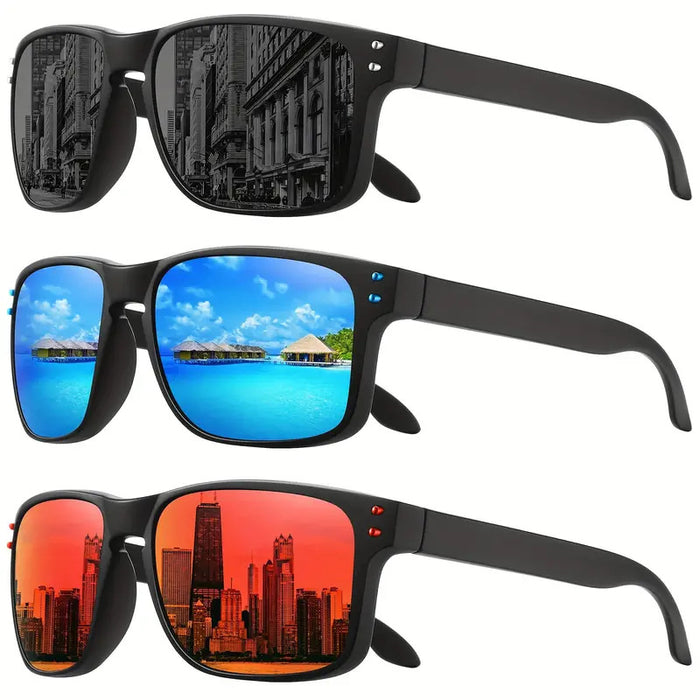 Wholesale  Explosions Polarized Sunglasses Sports Sunglasses Outdoor Fishing Riding Driving Unisex Box