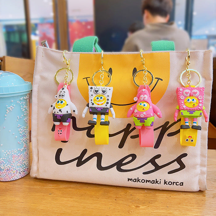 Cadena de teclas de muñeca de dibujos animados al por mayor JDC-KC-Kum021