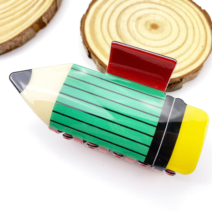 Wholesale Pencil Color Puzzle Hair Clip