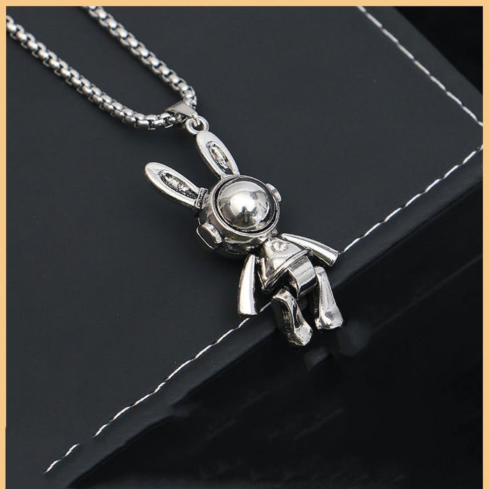 Wholesale Titanium Steel Alloy Pendant Necklace JDC-NE-DanY007