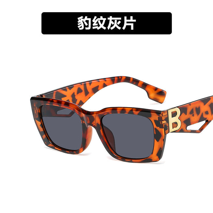 Wholesale Sunglasses PC Small Square Box Retro Hollow (F) JDC-SG-YuX006