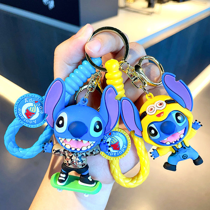 Wholesale Cartoon Doll PVC Keychain JDC-KC-YuanD001