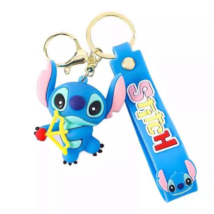 Wholesale  Keychain Car Pendant  Cartoon Couple Bag Key Chain Hanging