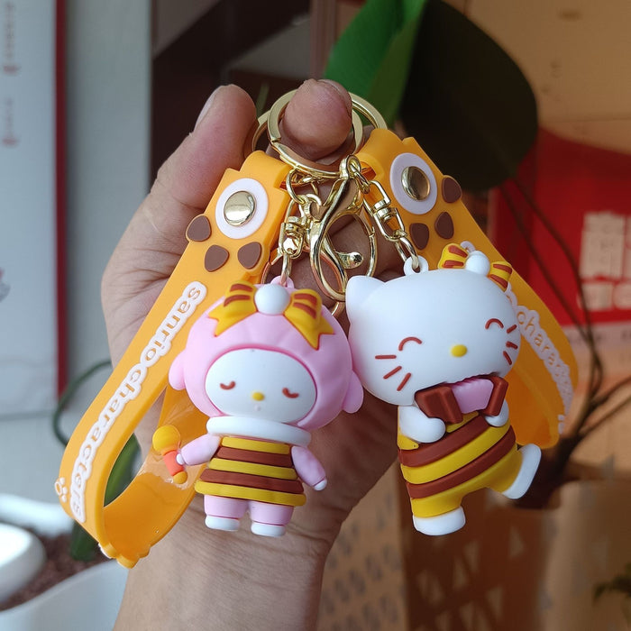 Wholesale PVC Cartoon Doll Keychain JDC-KC-KuangK007