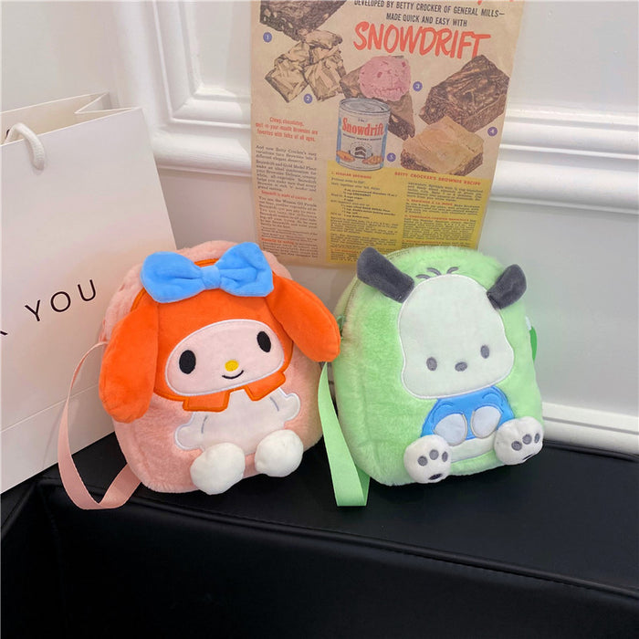 Wholesale Cartoon Fashion Doll Doll bag fashion soft girl shoulder bag cute mini messenger bag