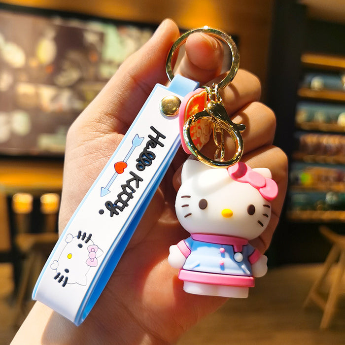 Wholesale Cartoon Doll Silicone Keychain JDC-KC-Tingm248