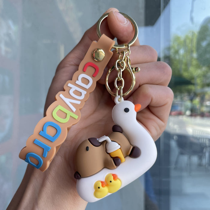 Wholesale Cute keychain, 3D doll, bag, pendant, couple's small gift, claw machine, small gift