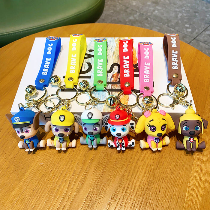 Wholesale PVC Cute Cartoon Doll Keychain JDC-KC-NLu008