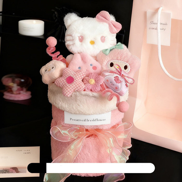 Wholesale Decorations Valentine' s Day Creative Doll Bouquet