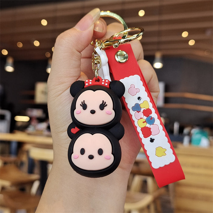 Wholesale Cartoon Silicone Doll Keychain JDC-KC-ZhuoRan025