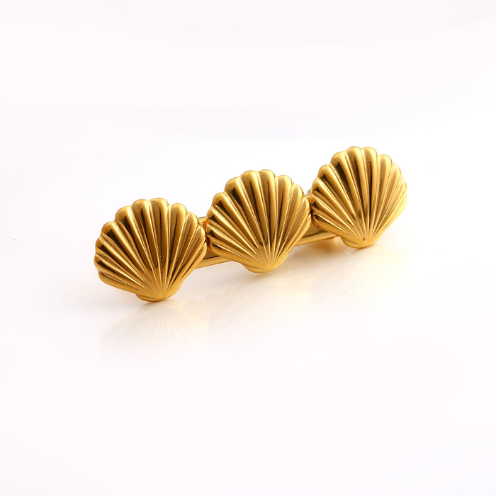 Wholesale Stainless steel hair clip, fashionable Haibei design, women's bangs, edge clips, hair accessories, high-end sense, color preservation wholesale