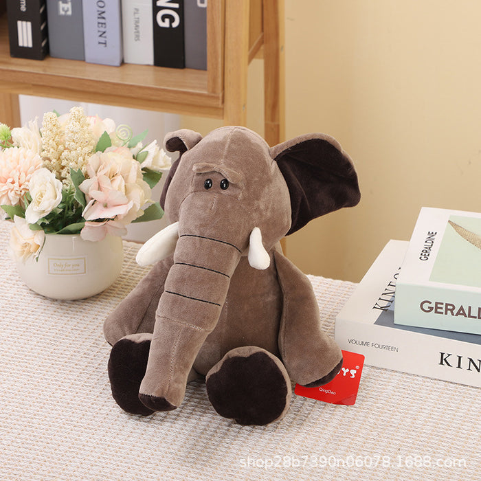 Wholesale Forest Animal Elephant Plush Doll JDC-DO-MW020