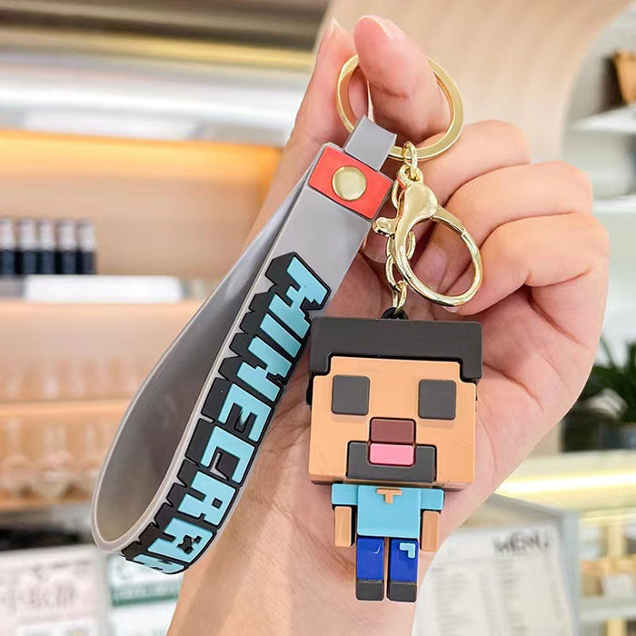 Wholesale Cartoon PVC Cute Keychain Pendant  Small Gift